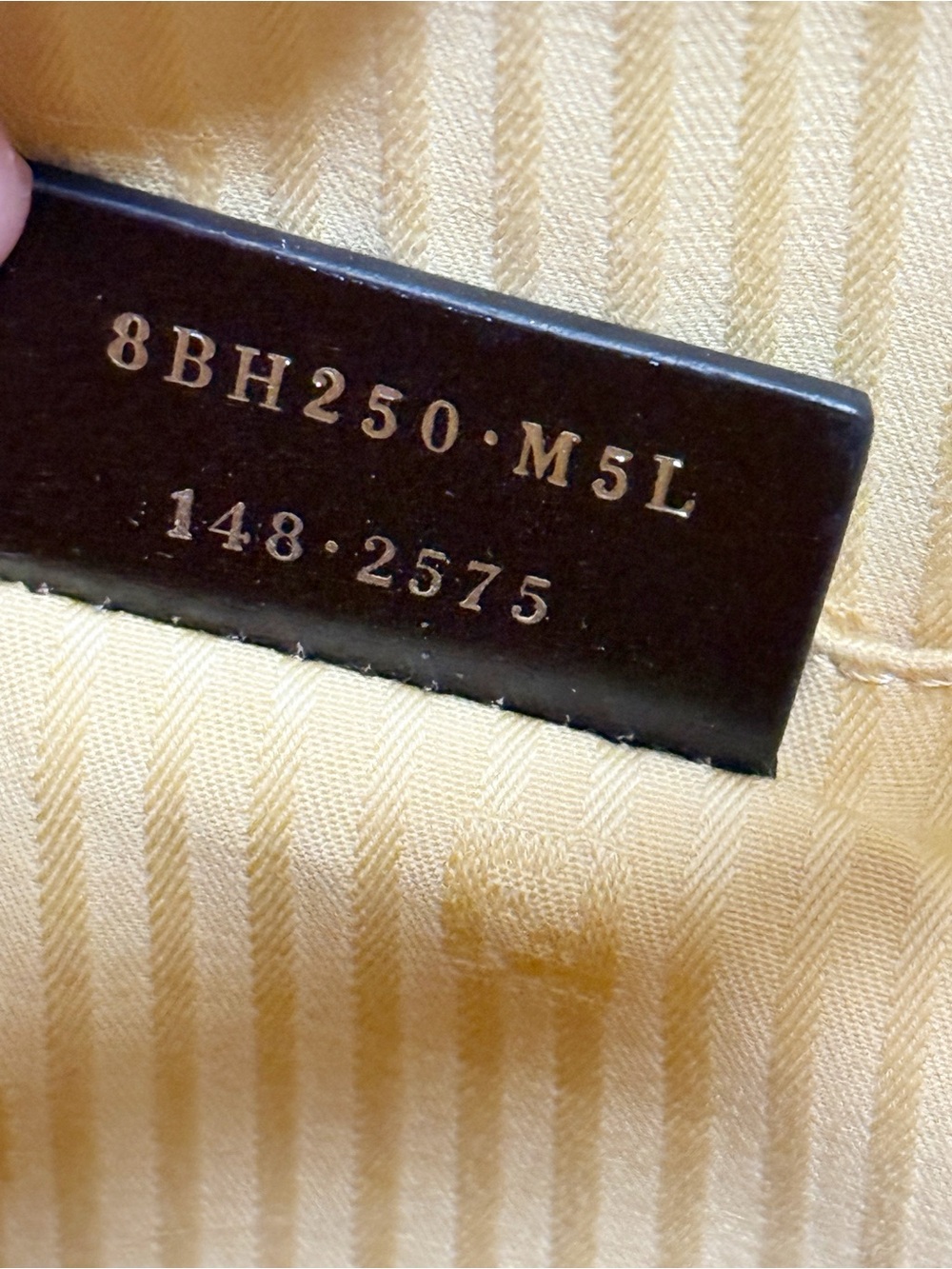 Fendi 2Jours Medium Tricolor Elite Leather Tote Bag - Yellow / Grey / Black - Picture 14 of 16